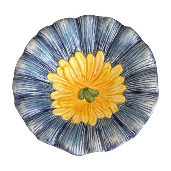 Portmeirion Botanical Hummingbird Morning Glory Shaped Bowl - Picture 1 of 9